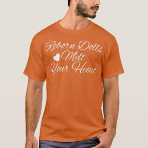 Hergeboren dolls voelen je hart t-shirt