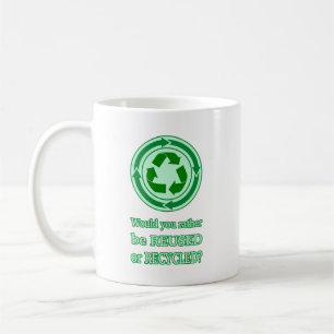 Hergebruik en Recyclen Koffiemok