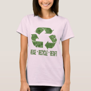 Hergebruik, Recyclen, Regift T-shirt