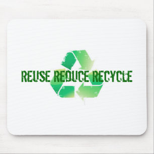 Hergebruik Verlaag Recyclen Muismat