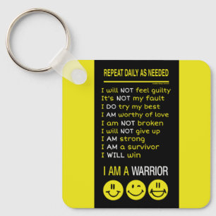 Herhaal Daily zoals nodig...ik ben een Warrior Sleutelhanger