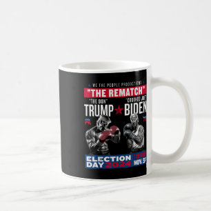 Herhaal de Don en kromme Joe Biden - Pro Trump Koffiemok