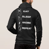 Herhaal de slaapstand hoodie (Achterkant)