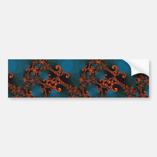 Herhaal Fractal Bumpersticker (Voorkant)