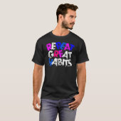 Herhaal grote habitats Eenvoudige slogans Urban Gr T-shirt (Voorkant volledig)