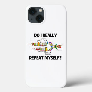 Herhaal ik mezelf echt? DNA-replicatie-Humor iPhone 13 Hoesje