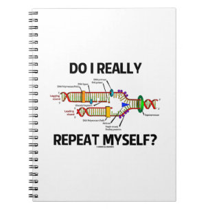 Herhaal ik mezelf echt (DNA-replicatie) Notitieboek
