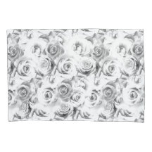 Herhalend Bloemmotief | Wit Rozen Patroon