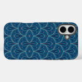 Herhalend geometrisch Art Deco-patroon Case-Mate iPhone Case (Achterkant (horizontaal))
