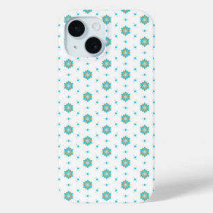 herhalend geometrisch bloempatroonontwerp