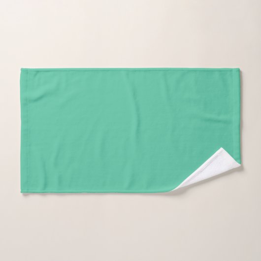 Herhalend Mint Green Ovalen Bath Towel Set Bad Handdoek (Handdoek)