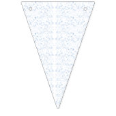 Herhalend, subtiel, getextureerd, wit achtergrondd vlaggetjes (Derde vlag)