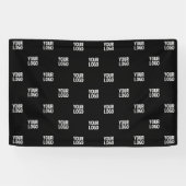 Herhalende afbeelding, ontwerp of bedrijfslogo spandoek (Horizontaal)