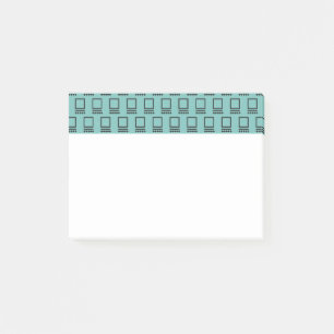 Herhalende computers post-it® notes