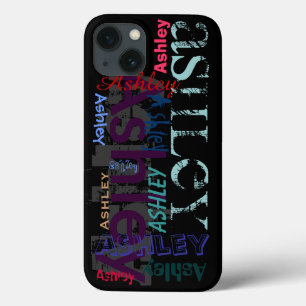 Herhalende naam Ashley 6 letters IPhone hoesje