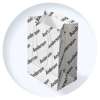 Herhalende Tekst Modern Wit & Zwart