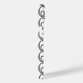 Herhalende witte eicellen Case-Mate iPhone case (Achterkant / Rechts)