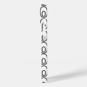 Herhalende witte eicellen Case-Mate iPhone case (Achterkant / Links)