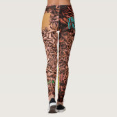 Herhaling naam aangepaste leggings (Achterkant)