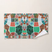 Herhaling van afbeeldingen met een licht fractaal bad handdoek (Handdoek)