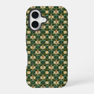 Herhaling van botanische patronen iPhone 16 hoesje