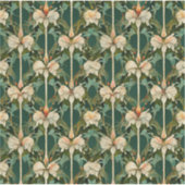 Herhaling van botanische patronen sticker (Voorkant)