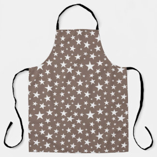 Herhaling van Star Pattern All-Over Print Schort