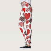 Herhalingsharten Leggings (Links)
