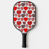 Herhalingsharten Pickleball Paddle (Achterkant)