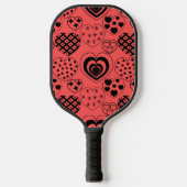 Herhalingsharten Pickleball Paddle (Voorkant)