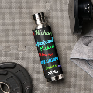 Herhalingsnaam maakt een flauw cadeautje warm of k waterfles