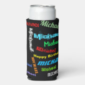 Herhalingsnaam UW aangepaste TEKST Cadeaubon (Seltzer Voorkant)