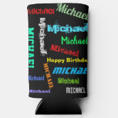 Herhalingsnaam UW aangepaste TEKST Cadeaubon (Voorkant)