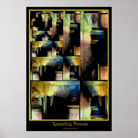 Herhalingsproces Poster (Voorkant)