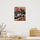 Herhoren van het Pasdeloup Orchestra bij de Cirque Poster (Keuken)