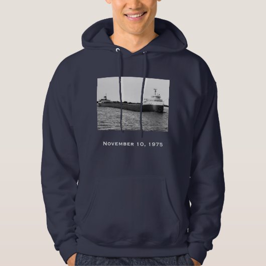 Herinner de Edmund Fitzgerald Hoodie (Voorkant)