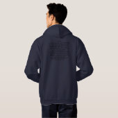 Herinner de Edmund Fitzgerald Hoodie (Achterkant volledig)