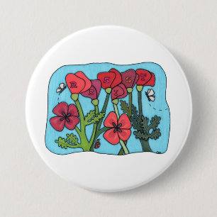 Herinner de Resisters Speld Ronde Button 7,6 Cm