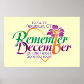 Herinner December Poster (Voorkant)