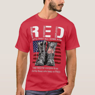 Herinner iedereen Veteran die RED Vrijdag (105) wo T-shirt