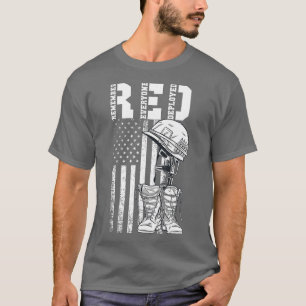 Herinner iedereen Veteran die RED Vrijdag (58) wor T-shirt