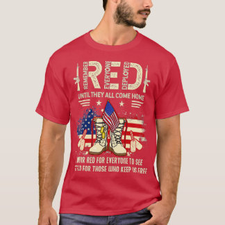 Herinner iedereen Veteran die RED Vrijdag (90) wor T-shirt