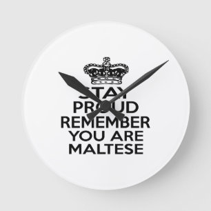 HERINNER JE DAT JE MALTESE BENT RONDE KLOK