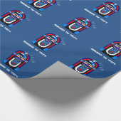 Herinner je de jaren 50, witte tekst op donkere kl cadeaupapier (Hoek)