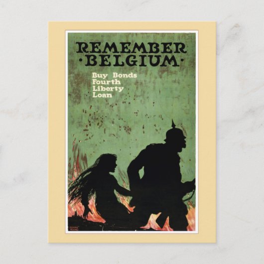 Herinner je de propaganda van België Briefkaart (Voorkant)