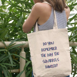 Herinner je je Retro Nostalgia Quirky Gift Tote Bag