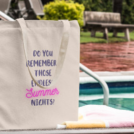 Herinner je je Retro Nostalgie Grappig Cool Cadeau Tote Bag