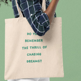 Herinner je je Retro Nostalgie Merkwaardige Drooma Tote Bag