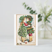 Herinner je Kerstmis Feestdagenkaart (Staand voorkant)