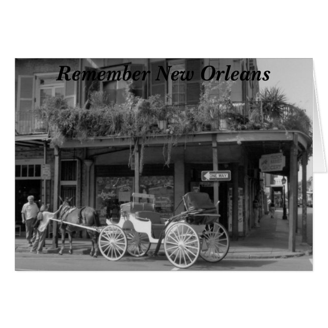 Herinner je New Orleans (Voorkant Horizontaal)